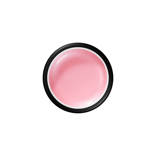 Builder Gel Pastel Pink Glitter - Fortalecimiento de Uñas